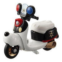 大賀屋 日貨 夢幻車 米奇 警察車 摩托車  多美小汽車 多美 機車 Tomica 模型 玩具 正版 L00011301