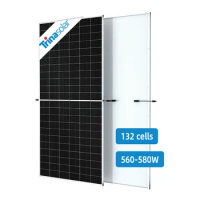 Europe warehouse shingled solar panel trina vertex 500W 550W 570W 575W 600W 210mm 182mm PV panels