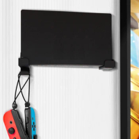 DATA FROG Wall Support Mount Holder Rings Hanger Mural Stand For Nintendo Switch Joycon Oled TV Base Dock Controller Accessories