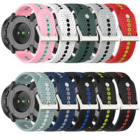 22mm Sports Silicone Strap For SUUNTO 9 PEAK Wrist Band Watch Accessories Replaceable Belt Bracelet Watchband