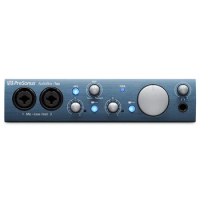 PreSonus AudioBox ITWO professional USB external audio interface with high-performance mic preamplifier for producers on the go