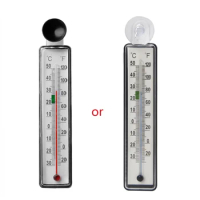 Aquarium Waterproof Thermometer Digital Fish for Tank Submersible Thermometers with Suction Cup -30-50℃ Temperature Rang