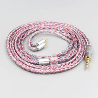 16 Core Silver OCC OFC Mixed Braided Cable For Sennheiser IE40 Pro IE40pro Earphone LN007594