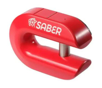SABER Offroad 7075 Alloy Winch Shackle Red