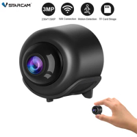 Vstarcam Mini Camera 3MP Wireless Baby Monitor Indoor Safety Security Surveillance Night Vision Camcorder Video Recorder