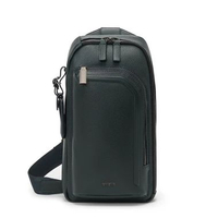 TUMI Harrison Gregory Sling Bag - Sling Bag / Tas Selempang Kulit - Deep Pine Bombe