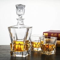 醒酒器 紅酒水晶玻璃酒樽酒瓶套裝威士忌杯子酒具洋酒杯加厚酒壺