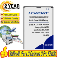 HSABAT 5900mAh BL-48TH BL-47TH Battery for LG Optimus G Pro F240/K E980 E988 E940 F310 D684 F240S F240L Pro 2 F350/S/L/K D837