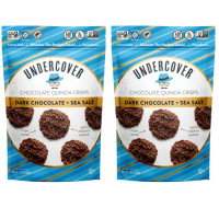 [Bundle of 2] UNDERCOVER Crispy Quinoa Dark Chocolate + Sea Salt 85g (Mini Crisps)