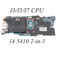CN-01YJ86 01YJ86 1YJ86 203071-1 03P8J For DELL Inspiron 14 5410 2-in-1 PC Motherboard With I3/I5/I7 CPU