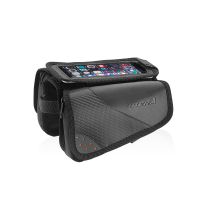 IBERA碳纖紋上管馬鞍袋IB-TB11(單車包/自行車前包/腳踏車上管袋/前置物袋/車手袋/台灣製/GetSport)