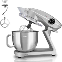 Instant Pot Stand Mixer Pro,600W 10-Speed Electric Mixer with Digital Interface,7.4-Qt Stainless Steel Bowl