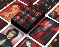 การ์ด Lomo, ATEEZ X BE: FIRST, ชุดฤดูร้อนกษัตริย์, ชั่วโมงทอง, โลก EP.FIN WILL, 55 ชิ้น, การ์ดภาพถ่า