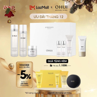 [OHUI Official] Bộ kem dưỡng trắng da toàn diện cao cấp 7 món OHUI Extreme White Cream 7pcs Set 420m