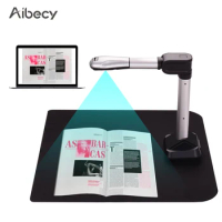 Aibecy USB Document Camera Scanner Capture Size A3 HD 16 Mega-pixels High Speed Scanner with LED Light for Books Watermarks Set