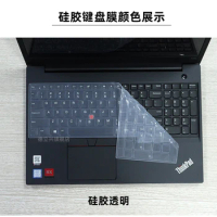 Clear Silicone Keyboard Cover For Lenovo thinkpad T570 P51S E580 T580 E585 P52S P52 E590 T590 P72 E595 P53 E15 P15S P15 L15 P15V
