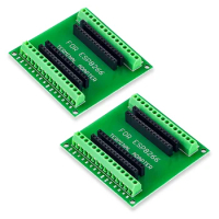 2PCS ESP8266 Breakout Board GPIO 1 Into 2 for ESP8266 ESP-12E NodeMCU Development Board