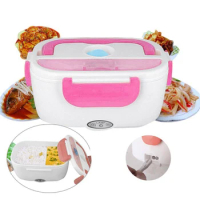 Multi-functional Portable Electric Heating Lunch Box Food Heater Rice Container Heat Shaped Rice Cooker Home Kitchen Appliance
