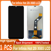 LCD จอแสดงผล Touch Screen Digitizer Assembly, คุณภาพสูง, สำหรับ Infinix Hot 20i X665C X665E, เข้ากัน