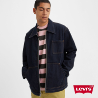 Levis 滑板系列 男款 寬鬆版牛仔工裝外套 / 原色石洗