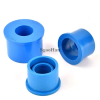 1~5 Pcs 20mm 25mm 32mm 40mm 50mm 63mm 75mm Blue PVC Bushing Reducer Union Pipe Fitting Garden Irriga