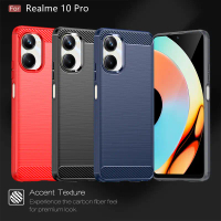 เคสป้องกันสำหรับ Realme 10 Pro เคสซิลิโคน TPU กันกระแทก Realme 10 Pro Plus+