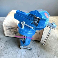 ATS 2,5" 60 MM Bais Ragum Catok Meja Mini Swivel Bench Vice 60mm 2,5 2.5" 2.5 Inchi