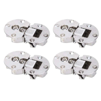 4Pcs/Set Door Hin Zinc Alloy Hin Flip Folding Door