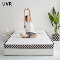UVR Natural Latex Mattress High Density Memory Foam Filling Comfortable Breathable Tatami Home Hotel Double Mattress Full Size