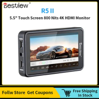 Desview R5 II Field Monitor 5.5” Touch Screen HDR 3D LUT 4K HDMI 1920x1080 IPS for Canon Sony Nikon Panasonic Fujifilm