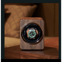 【優選百貨】搖錶器😎自動上鍊 機械錶 自動轉錶 機械收納盒 搖表器 木紋 手錶自動上鍊盒 免運
