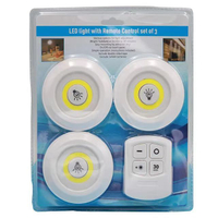 COB Night Light With Controller Bedroom Cabinet Lamp Bedside Wardrobe Cabinet Lamp