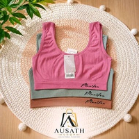 1 PCS Miniset RAJUT Wanita FEMA Pinnifen La Paris Bra Tanpa Busa BB 35-80kg FREE SIZE | BH Wanita Re