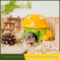 Ceramic Hamster Nest Hamster Igloo Hamster Shelter Hamster Cage Landscaping Supplies Hamster Accessories Hamster House