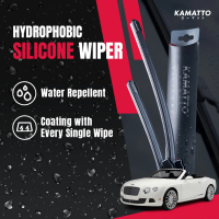 Kamatto Wiper Bentley Continental GT Convertible GTC (2006-2011) Hydrophobic Silicone Water Repellin