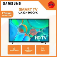 SMART TV SAMSUNG UKURAN 32 INCH UA32H5000FK HD GARANSI RESMI (MEDAN)