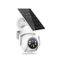 กล้องวงจรปิดโซล่าเซลล์ รุ่น PROMAX SOLAR Gen3 WIFI พร้อมแบตเตอรี่ คมชัด 2K ระบบไวไฟ 2.4G สีขาว
