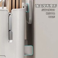 廚房壁掛式筷子籠家用筷籠餐廳可瀝水湯勺筷子餐具掛牆置物收納盒 食物收納罐 五穀雜糧罐 密封儲物罐 透明收納盒 儲物盒 整理盒 置物盒 餐具容器 氣炸鍋 便當盒 飯盒 噴油瓶