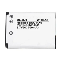 New 3.7V 700mah for Sony DSC-RX0 NP-BJ1 Professional Camera Rechargeable Battery