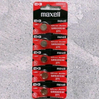 [ 1Lembar ] Batrai Maxell SR920SW 371 1.55V / Mikro Alkaline Cell Watches Baterai Batre Jam Original