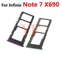 For Infinix Note 7 X690 7 Lite X656 Note 8 X692 Note 8i X683 Note 10 X693 Sim Card Tray Reader Holder SD Slot Adapter