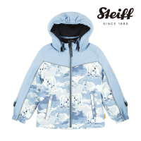 【STEIFF】熊頭童裝 北極熊連帽防風外套(外套)