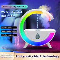 GFORMA Air Humidifier Mini Ultrasonic Diffuser RGB Anti Gravity 350ml - T00K8