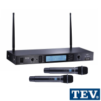 TEV 數位UHF100頻道無線麥克風系統（強波金屬管）TR5800