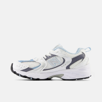 NEW BALANCE 男女大童休閒鞋-白銀藍 530 BUNGEE-PZ530RA-W
