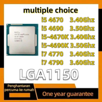 Used Intel Core I5 4670 I5 4690 I7 4770 I7 4790 I5 4670K I5 4690K Quad Core Processor LGA1150