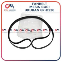 Fanbelt Mesin cuci Sharp 6PH 1228 Front Loading Load Fan Belt vanbelt 6PH1228 6 PH Mesin cuci Origin