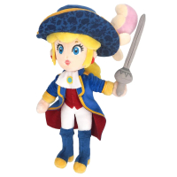 【Nintendo 任天堂】三英貿易  碧姬公主 表演時刻 劍士碧姬劍士絨毛娃娃