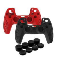 Anti-slip Soft Silicone Protective Case For Playstation 5 PS5 Controller Gamepad Skin Cases Cover Shell Joystick Case for PS5