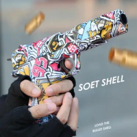 Glock Soft Bullet Guns Gifts pistolas Shell Ejection Toy fake Gun For Boys toys for boys guns kid 2023 new birthday